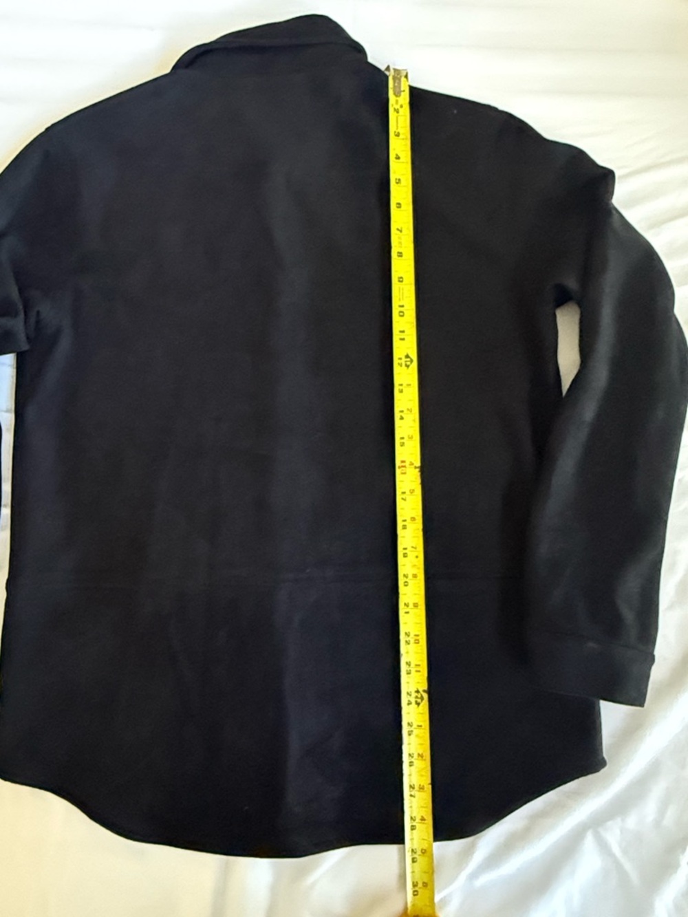 Karl Lagerfeld Black Faux Suede Snap-Front & Zipper Shirt/Light Jacket Men's M - Picture 8 of 11